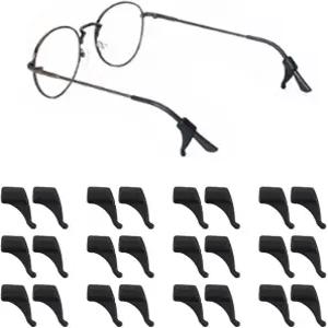 옴풀 안경 이어 그립 미끄럼 방지 홀더 부드러운 실리콘 후크 템플 팁 슬리브 리테이너