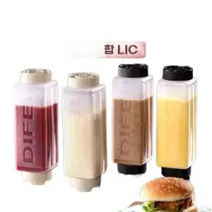 아우얼스룸 11번가 패스트 케찹 4개 소스통 시럽 매장용 거꾸로 아이보리 업