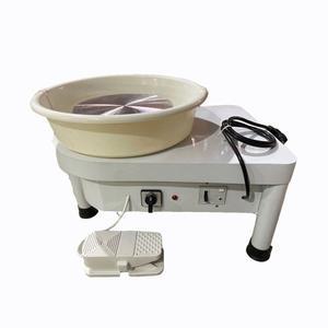 공방 용품 전동 도자기 교육용 화이트 받침 가정용 선그리기 석고틀 온열기 금형 킨츠키붓