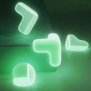 투명 야광 모서리 보호대 코너 가드 아기 안전 용품 aQR6+8ZnD