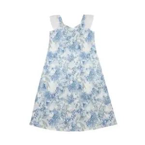 [갤러리아] [비비안]가볍고 시원한 블루 꽃프린트 원피스 GW0801T/PRT