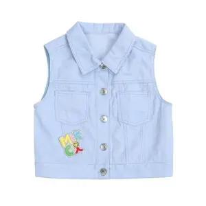 [갤러리아] 티파니주니어 블루 와펜장식 베스트 /T22KBV010