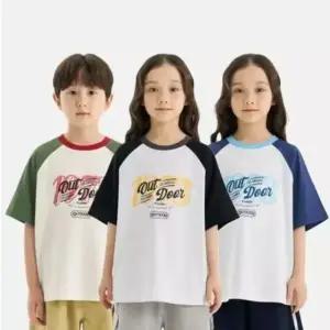 [갤러리아] [아웃도어프로덕츠키즈)컬러블록 반팔 티셔츠OD262ISS12