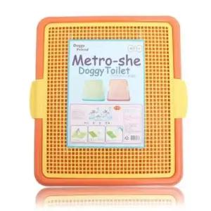 [JED] 배변판 위생용품 애견 오렌지색 애완동물 매트형