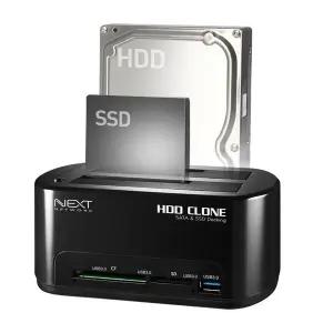 USB3.0 도킹스테이션 하드복사 멀티허브 HDD SSD CF카드 SD카드 LED