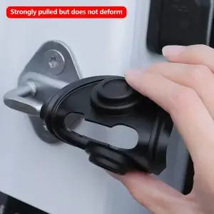 4개 자동차 도어락 버퍼 충격 흡수 댐핑 씰 무소음 스트라이커 라틀링 방음 커버