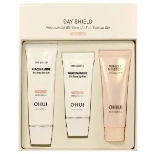 [NS홈쇼핑]오휘 데이쉴드 나이아신아마이드 5퍼센트 톤업 선 스페셜 세트 50ml+30ml..[35788252]