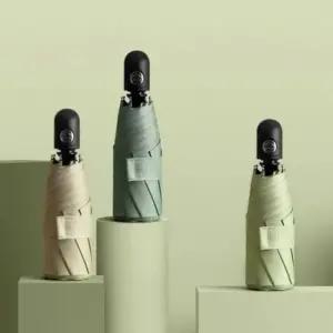 [JED] 암막 양우산 우산 초경량 자외선 튼튼한 양산 접이식 차단 5단 휴대용