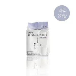 쿨샵 먼지클리너 돌돌이 테이프 10cm 리필2개_24764010