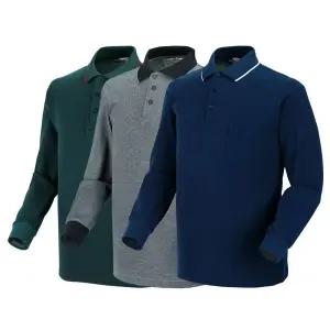 (TBUC) PKG 긴팔티셔츠 긴팔카라티 작업복 근무복 회 XFE1+9UKm