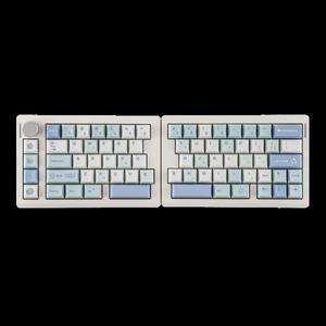 EPOMAKER Split70 QMK/VIA 70% 분할 레이아웃 핫스왑 유선/BT/2.4Ghz 무선 기계식 게이밍 키보드 프로그래