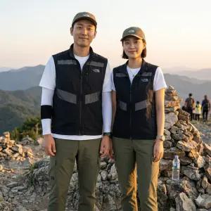 노스페이스 등산 여름 메쉬 조끼 남여공용 경량 베스트