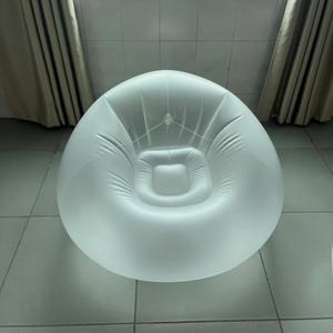 호환 빛나는 풍선 소파 PVC 투명 휴대용 LED 빈백 1인용 가정용 플러시 의자