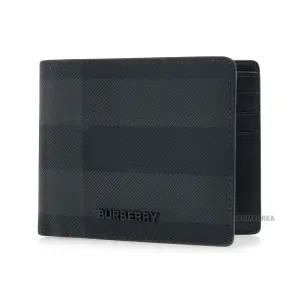[버버리] SS25 남성 체크 레더 반지갑 8070206 MS HIPFOLD BRT A1208 114281