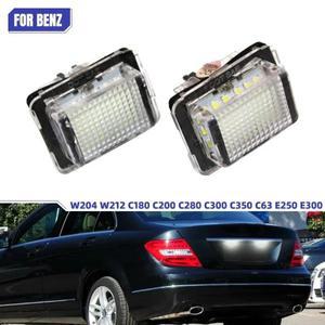 메르세데스-벤츠 C-클래스 S204 C207 W212 C216 LED 번호판등에 적합한 자동차 액세서리