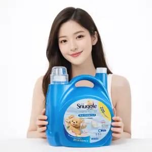 스너글 고농축 섬유유연제 블루스파클 플러스 5.5L 대용량 향좋은 빨래유연제