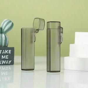 3PCS 의학 보관 상자 휴대용 면봉 이쑤시개 케이스 투명 플라스틱 담배 홀더 액세서리 보호 커버