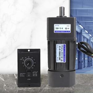 단상 비동기 모터 기어 속도 제어기 120W 마이크로 AC 220v 15mm 샤프트 5RPM-1350RPM 50Hz 60Hz