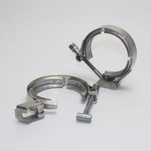 호환상품 범용 퀵 릴리스 스테인레스 스틸 2 2.5 3 배기 다운파이프 v 밴드 클램프 v-밴드 V 클립 1.5인치