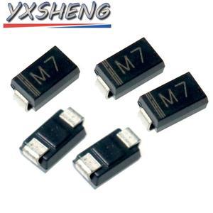 100PCS 1N4007 SMA M7 SMD  정류기 다이오드