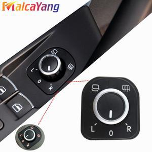 호환상품 폭스바겐 골프 GTI MK5 MK6 자동차 액세서리용 블랙 카 사이드 미러 스위치 5ND959565A 5K0959565