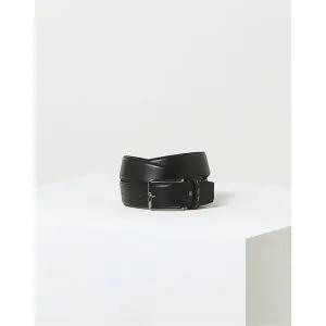 [백화점 정품] 닥스 DAKS 25SS 블랙 단색 소가죽 벨트 DBBE2F360BK