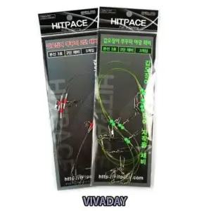 원투채비 ST 히트페이스 갑오징어 쭈꾸미채비 2단 - 낚시용품