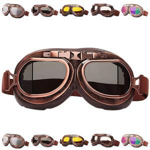 피스 빈티지 헬멧 고글 오토바이 고글 오토바이 모터크로스 파일럿 고글