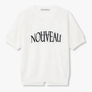 보브 자카드 레터링 니트 풀오버7155350005 국내매장판 1710277