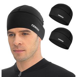 남성용 CENSTGO 쿨링 스컬 캡 사이클링 모자, 오토바이 하드 모자 헬멧 라이너