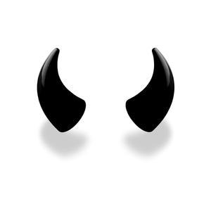 헬멧 플레어 마그니 헬멧용 대형 악마 뿔 미국산 모터사이클, 자전거, 스키 헬멧용 마그네틱 및 교체용 뿔 -