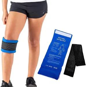 부착형 아이싱 슬리브 냉 온 찜질 찜질팩 스트랩 밴드