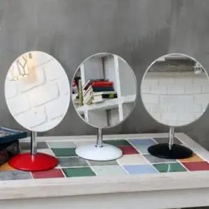 빠띠라인 24cm 원형탁상거울 3종택1 YA19 인테리어소품 판촉