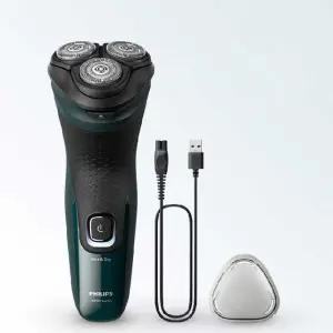 {{필립스}} 3000X시리즈 전기면도기 X3002/00 다크 포레스트 그린