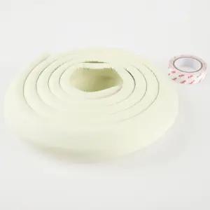 기둥코너보호대 점착식 벽코너 쿠션 L형 아이보리 2M