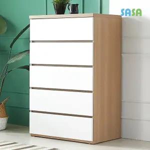 [SASA]사사가구 데니얼 5단서랍장 아카시아