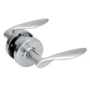 레버형도어 ksr 엔젤금속 레버형 도어록 (욕실용) STL-701GR