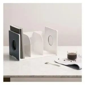 마이룸 책꽂이 3단_서류꽂이_심플 북엔드 343x207x210