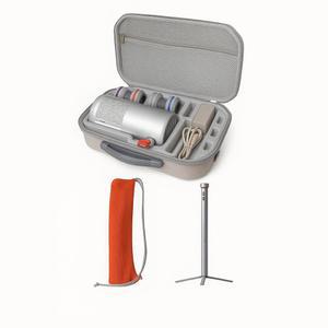 [미국배송] EVA 보호 기능이 있는 XGIMI MOGO 4용 하드 트래블 케이스(2025) 손잡이가 경량 휴대용 보관 가방 충격 방지 방수 낙하 방지 전자 액세서리 정리함(케이스 전용)