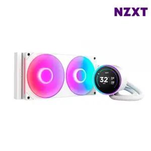 NZXT 수냉쿨러 게임 CPU쿨러 KRAKEN ELITE V2 280 RGB 화이트