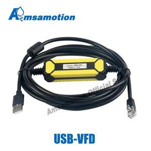 USB-VFD 프로그래밍 케이블 델타 VFD-E/EL/ED/CH2000 시리즈 주파수 변환기 VFD-USB01 RJ45