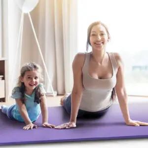 아이워너 스트레칭 와이드 요가 매트 16mm 홈트 필라테스 헬스