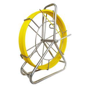 6MM 60M 유리 섬유 덕트 Rodder 물고기 테이프 연속 릴 와이어 케이블 Accessoey 가방과 풀러 막대를 실행