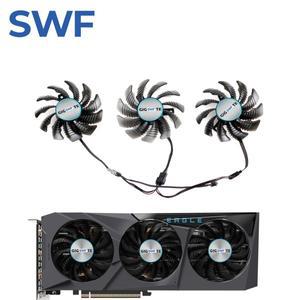 Gigabyte RTX 3060 게임용 78MM PLD08010S12HH 냉각 팬 Ti Eagle 그래픽 카드 쿨러 T 128010 SU