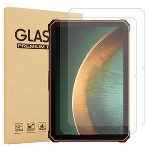 Blackview Active 10 Pro 강화 유리 화면 보호기 용 2PCS Anti Scratch HD 아치형 필름