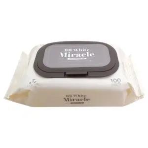 비비 화이트 미라클 물티슈(100매입) 낱개 1개 대용량 캡형