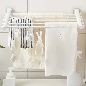 부착식 건조대 접이식 선반 빨래-WD440EF