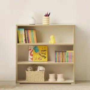 리노 800 3단 책장 아기 전면 교구장 낮은 아이 책장 KD25301 착불