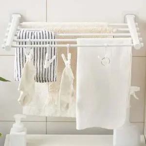 부착식 건조대 접이식 선반 빨래-WD440EF_