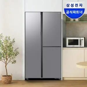 삼성 비스포크 푸드쇼케이스 양문형냉장고 오토오픈도어 846L RS84DG5602M9